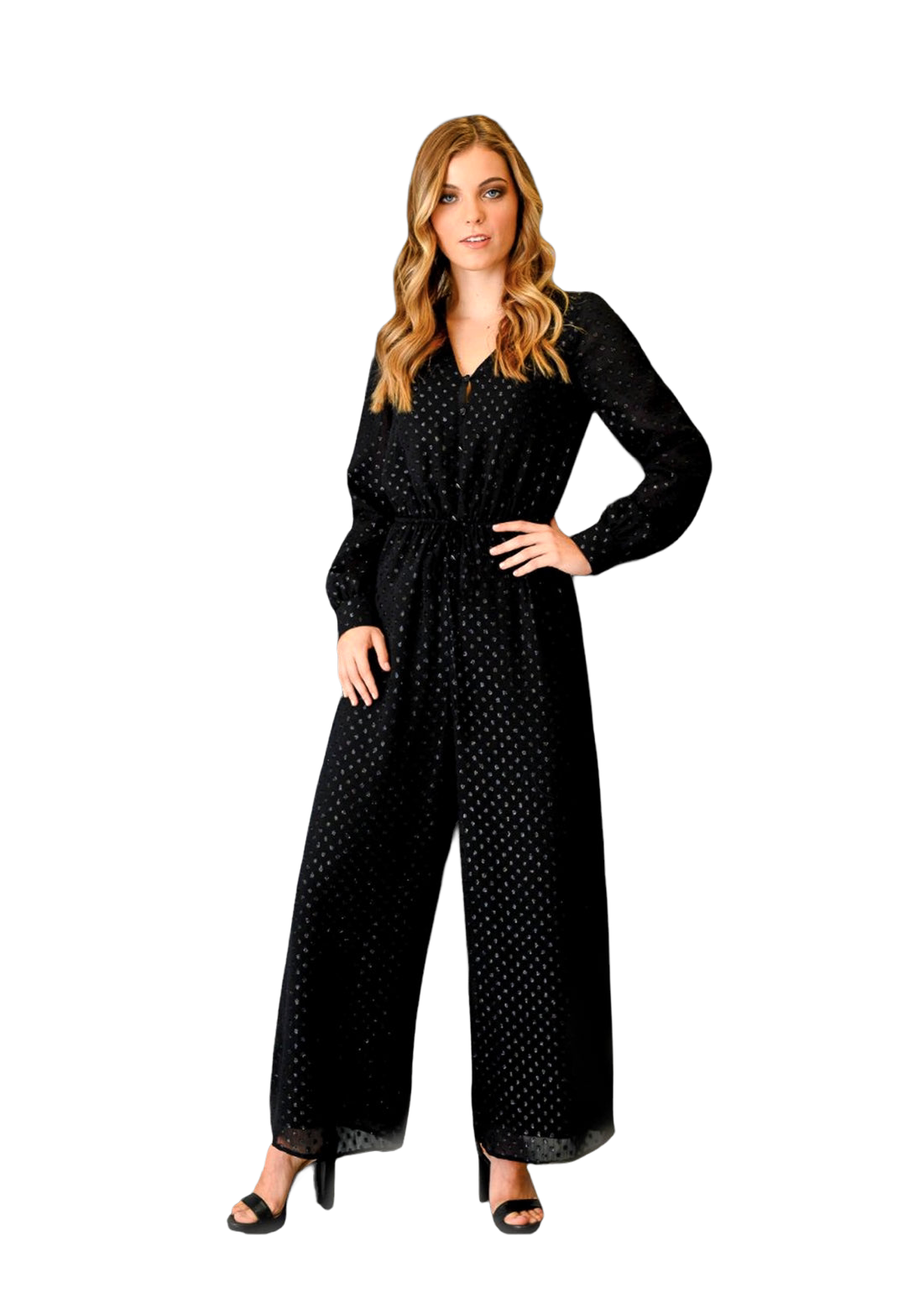 Wide Leg Jumpsuit – Effortless Elegance | Farahnaz NY – FARAH NAZ