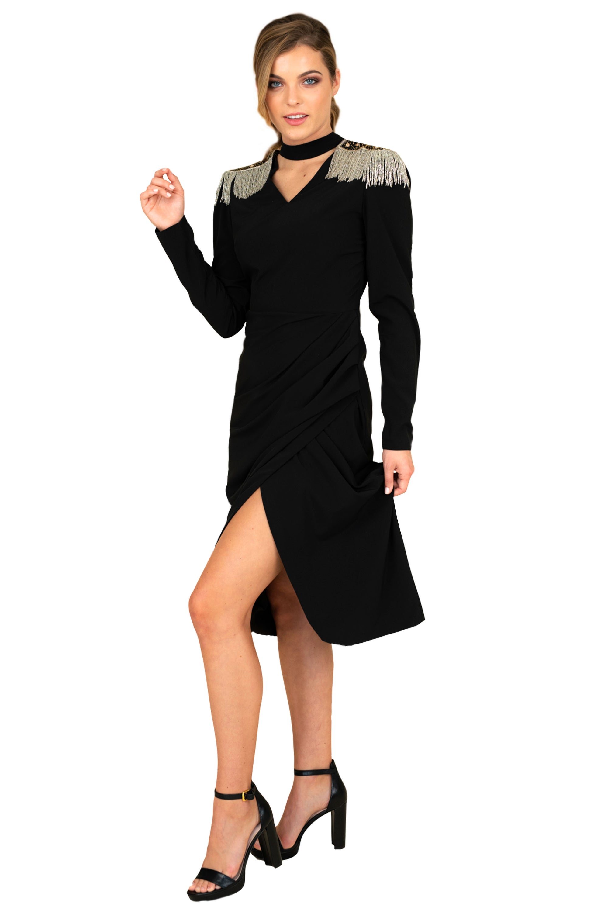 Cocktail Black Dress | Farah Naz New York