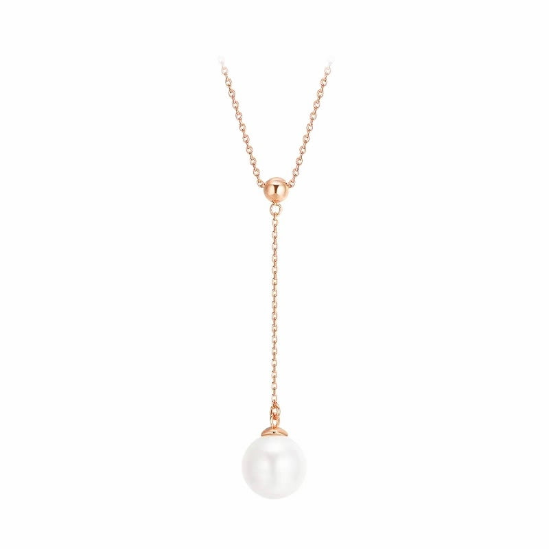 Freshwater Pearl Drop Pendant Necklace For Women | Farah Naz New York