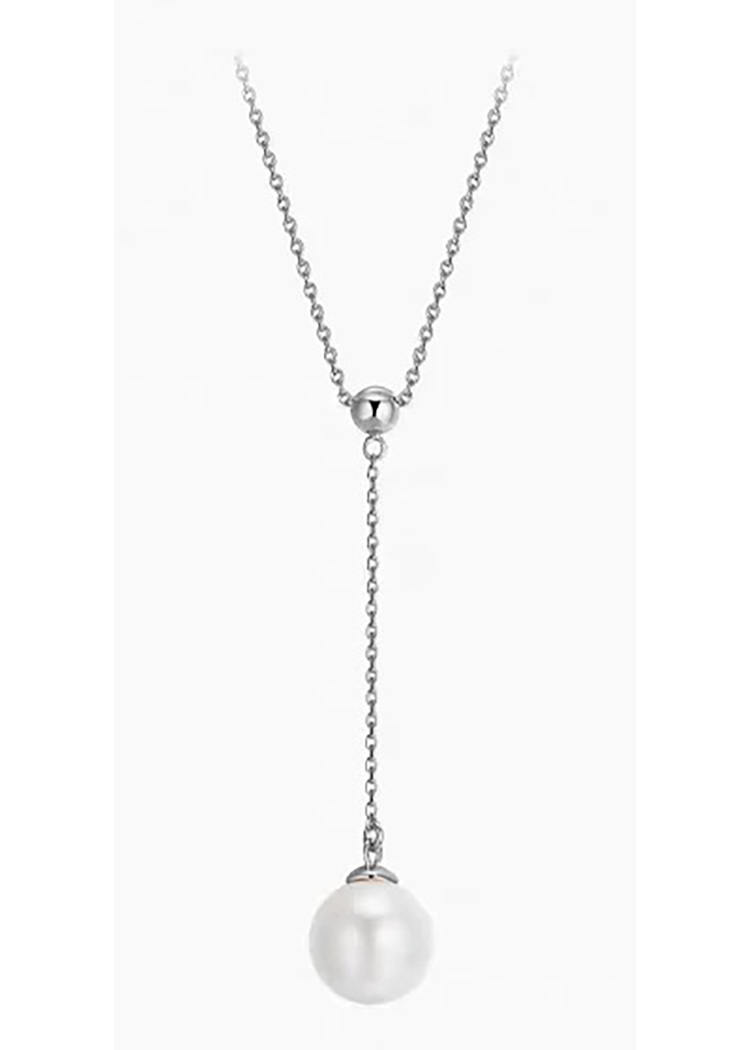 Freshwater Pearl Drop Necklace – Elegant Jewelry | Farahnaz NY