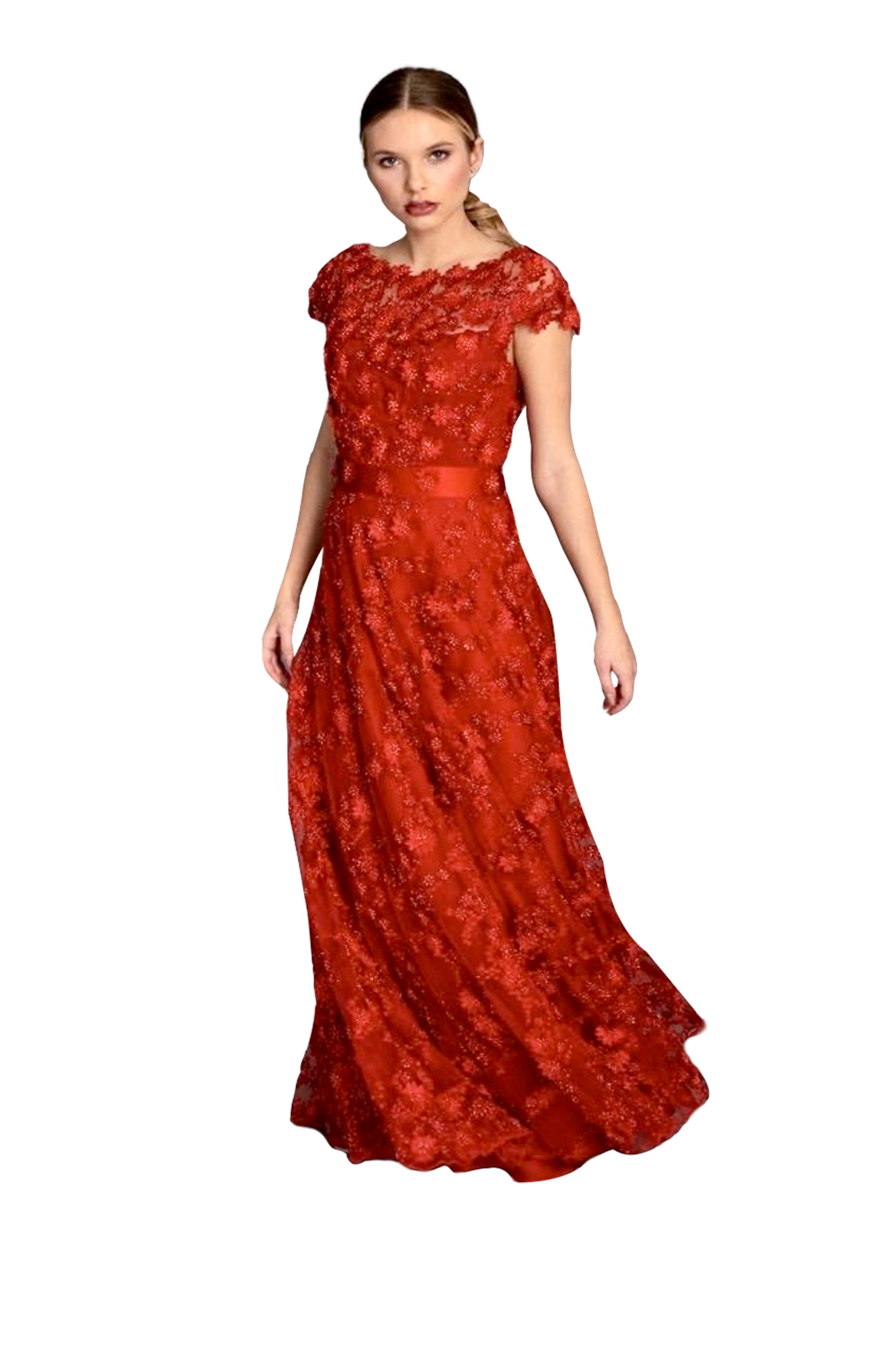 French Lace Gown For Women | Farah Naz New York