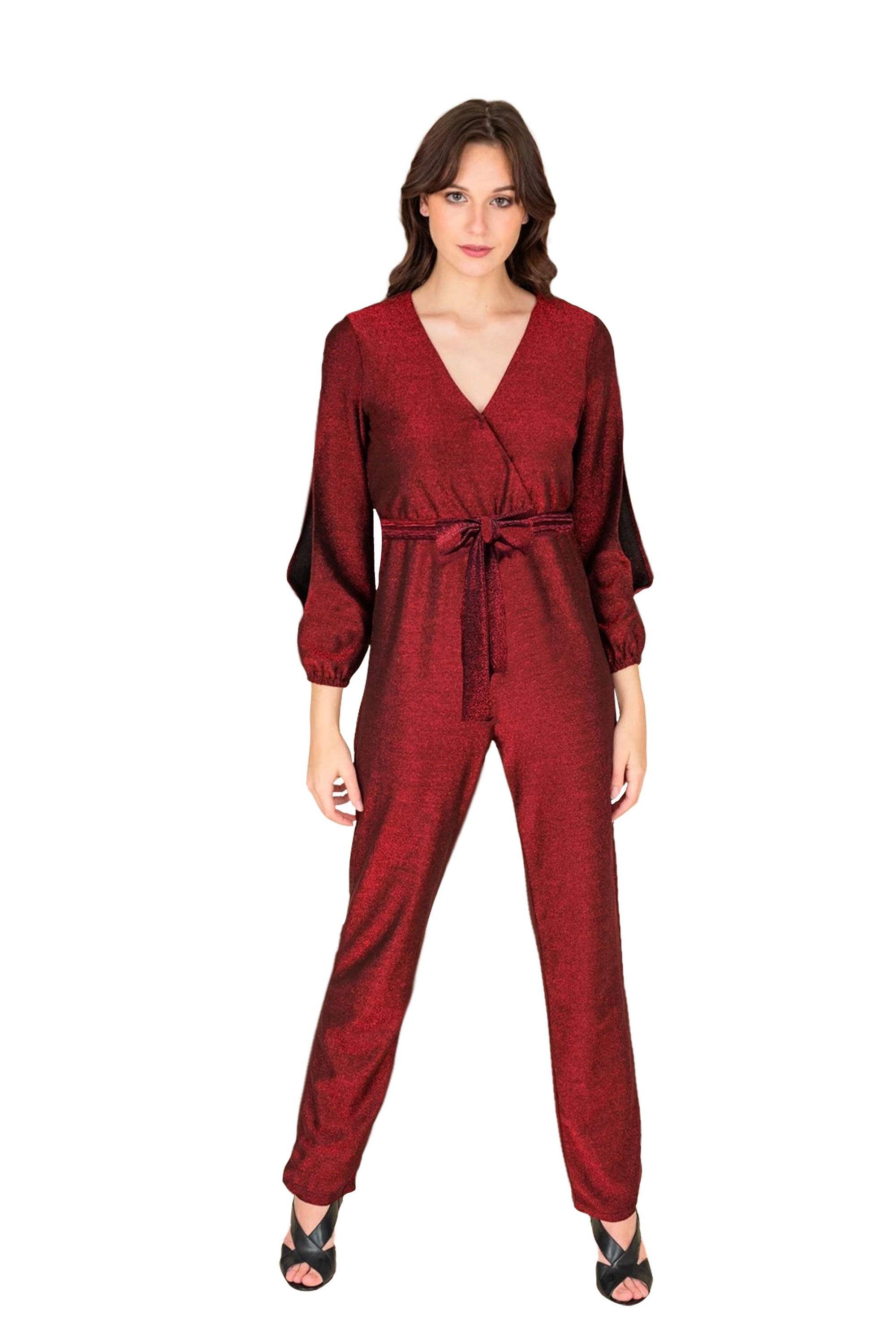 Shimmer Jumpsuit | Farah Naz New York