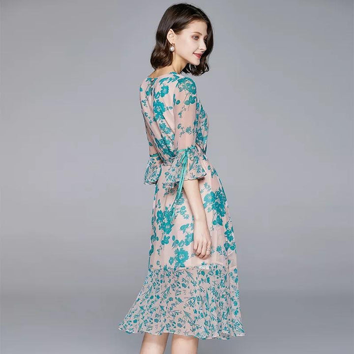 Embrace the Breezy Delights of a Floral Summer Dress
