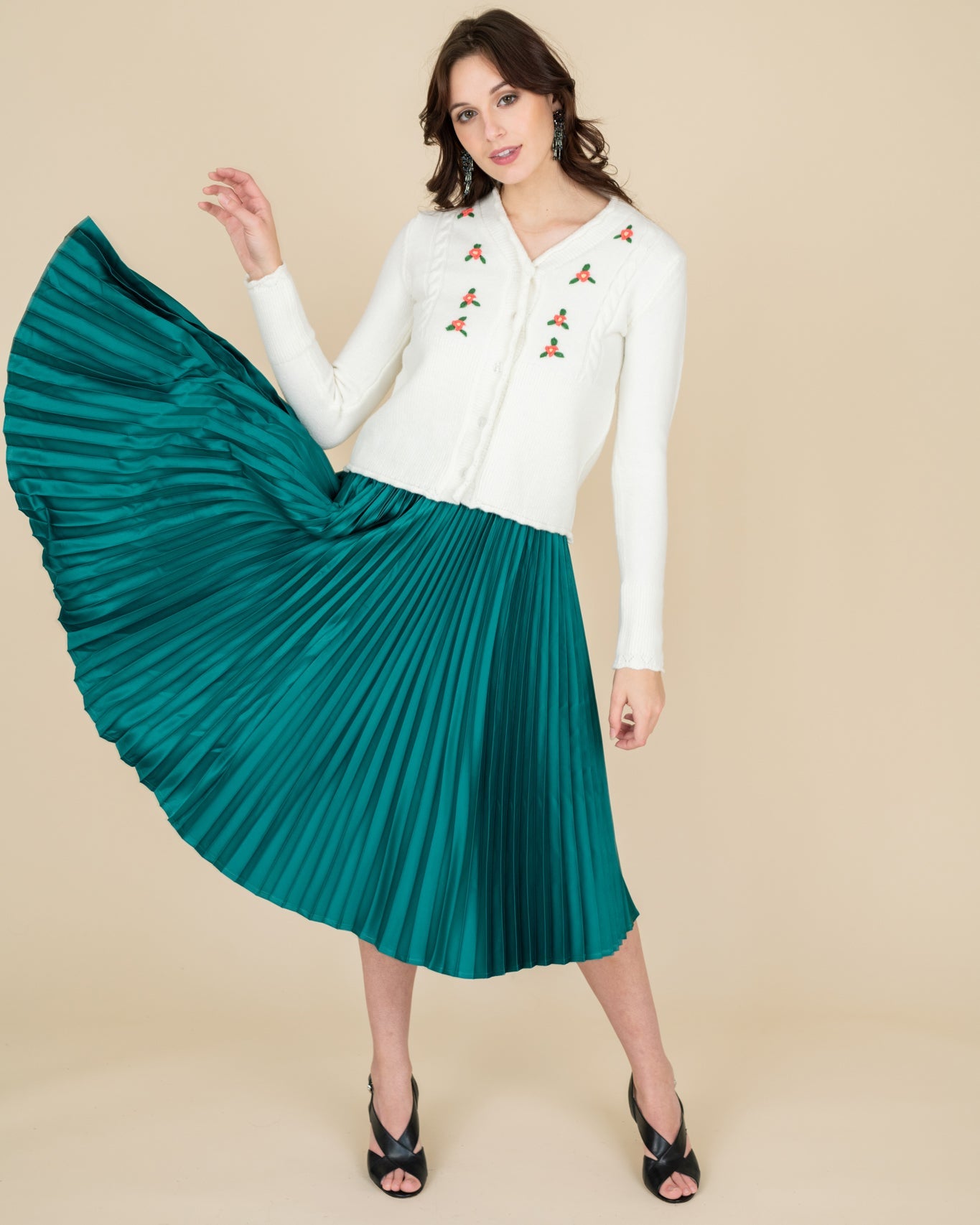Pleated Skirt