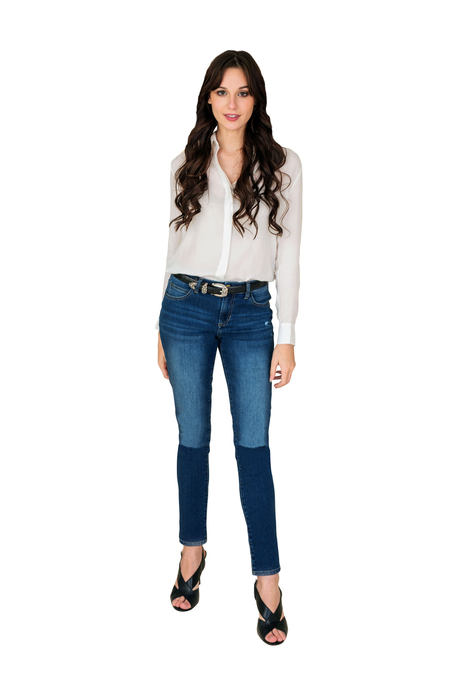 Women's Straight Cut Organic Jeans | FN New York – FARAH NAZ New York