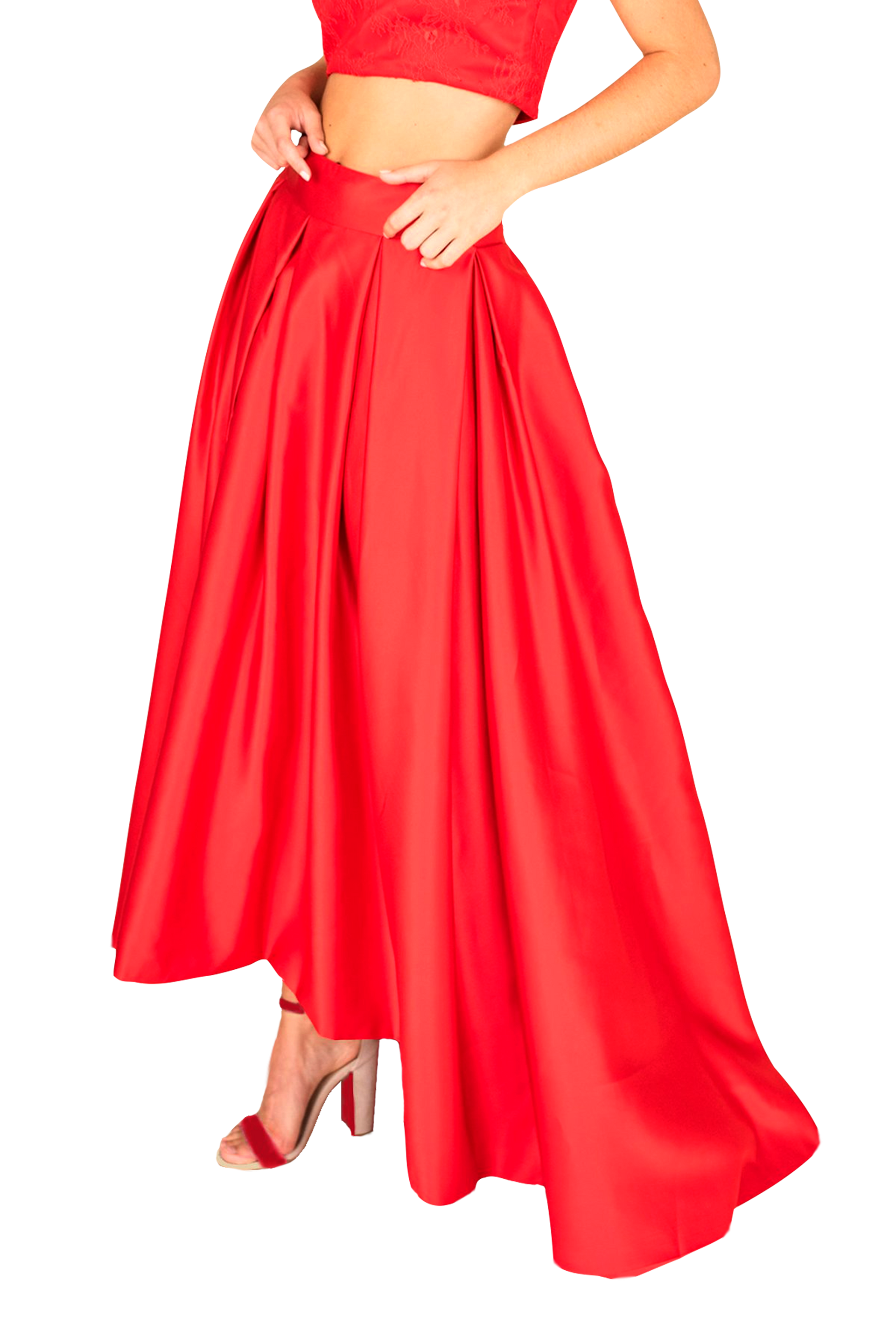 Formal Train Skirt & Lace Top Combo Dress For Women Formal Train Skirt & Lace Top Combo Dress For Women