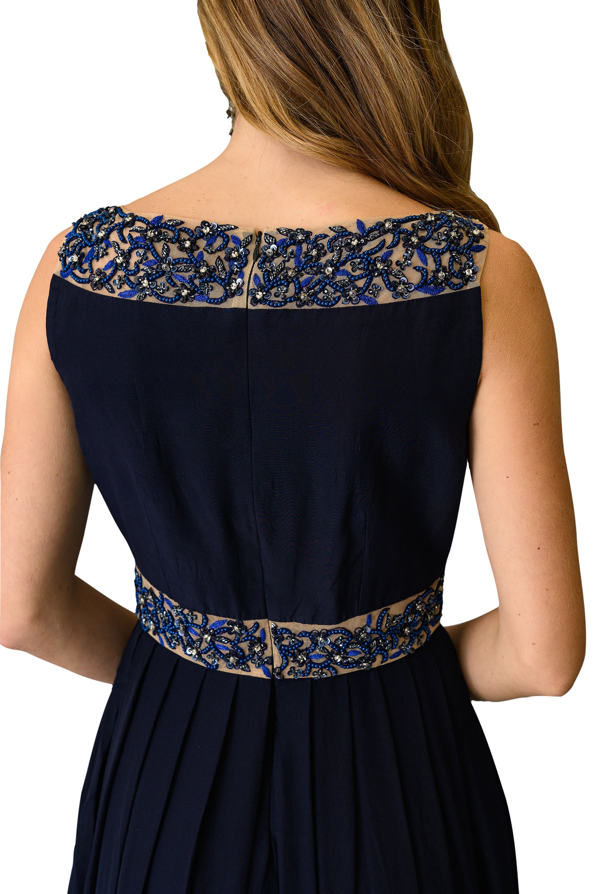 Boat Neck Formal Gown Timeless Elegance | Farahnaz NY FARAH NAZ New York Boat Neck Formal Gown Timeless Elegance | Farahnaz NY FARAH NAZ New York